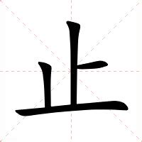 止 造詞|止的意思，止字的意思